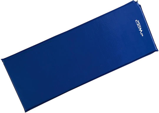New Camp Self-Inflating Single Camping Sleeping Mat 180x50cm Thickness 3cm in Blue color
