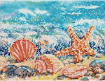 Diamond Dotz Summertime Beach Καμβάς Diamond Painting Κιτ