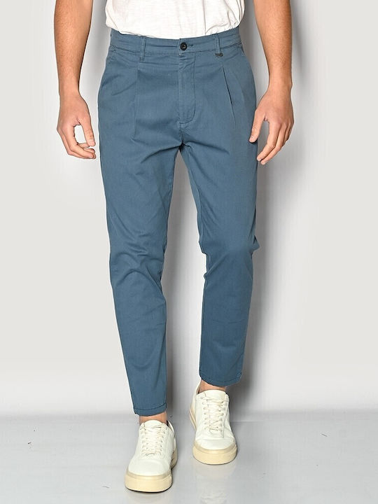 Brokers Jeans Παντελόνι Chino Ελαστικό Μπλε