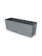 Iliadis Furu Case Planter Box Plastic Gray 58x18x20cm.