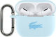 Lacoste Калъф в Син цвят за Apple AirPods Pro