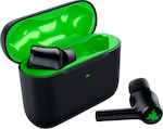 Razer Hammerhead HyperSpeed In-ear Bluetooth Handsfree Căști cu Carcasă de Încărcare Negrα