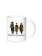 Inart Pirates of the Caribbean Κούπα Κεραμική Λευκή 330ml