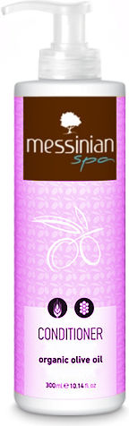 Messinian Spa Organic Olive Oil Conditioner Reconstruction/Nourishment for Coloured Hair 300ml