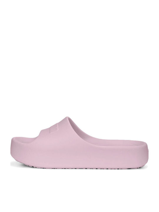 PUMA Shibusa Slides με Πλατφόρμα σε Ροζ Χρώμα