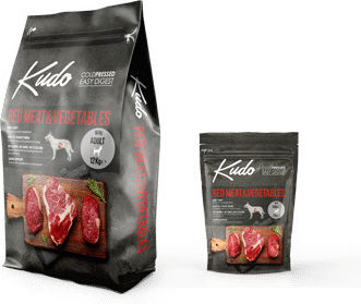 Kudo Red Meat & Vegetables 3kg Trockenfutter für erwachsene Hunde kleiner Rassen mit Rindfleisch