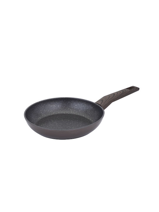 Resto Carina Pan made of Aluminum with Non-Stick Coating Brown 26cm