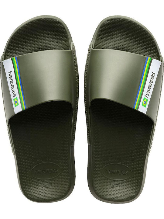 Brasil Herren Slides Khaki