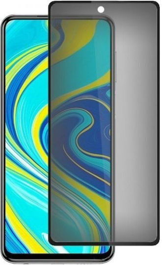 Vollkleber Vollflächig gehärtetes Glas Schwarz (Redmi Note 12 Pro)