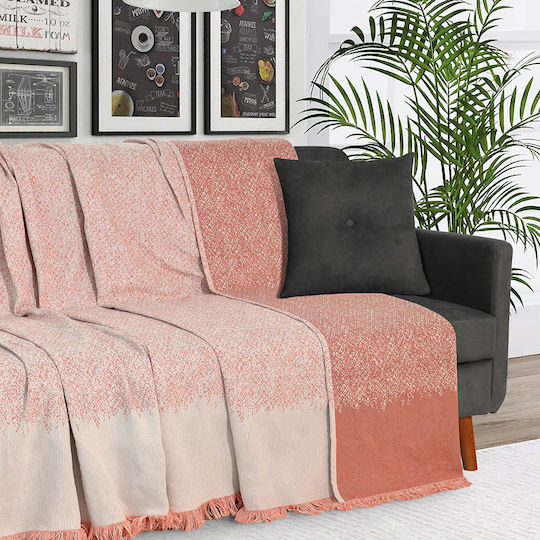 Lino Home Meliki Διθέσιου Καναπέ Π180xΜ250cm Salmon Lino Home Meliki Διθέσιου Καναπέ Π180xΜ250cm Salmon