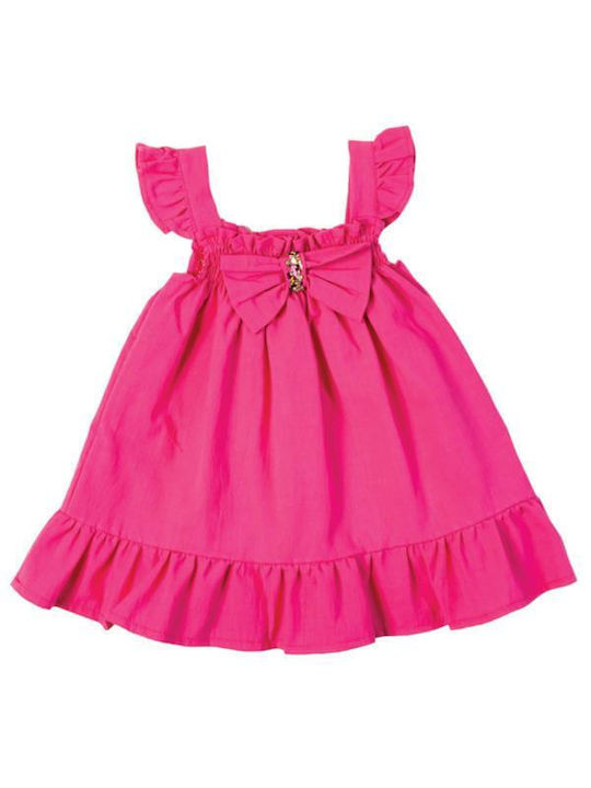 Rochie pentru copii Mamma Natura 3617 Fuchsia Girl