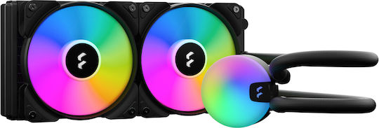 Fractal Design Lumen S24 RGB Υδρόψυξη AIO CPU με 2 Ανεμιστήρες 120mm