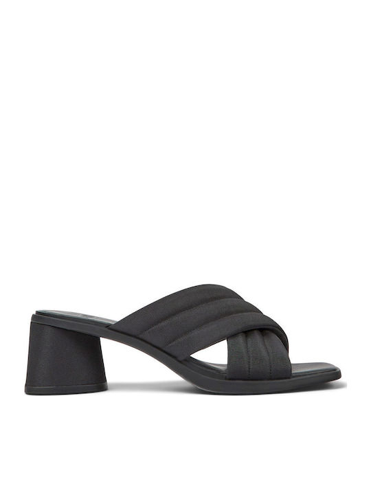 Kiara Fabric Sandals Black