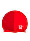 Admiral Silicone Adults Swimming Cap Red