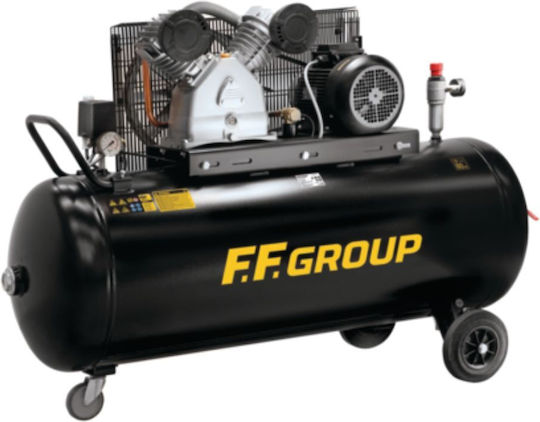 FFG AC-B 270/5TC HD Τριφασικό Κομπρεσέρ Αέρος 80dB με Ισχύ 5.5hp και Αεροφυλάκιο 270lt