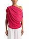 Ralph Lauren Women's Summer Blouse Sleeveless Pink