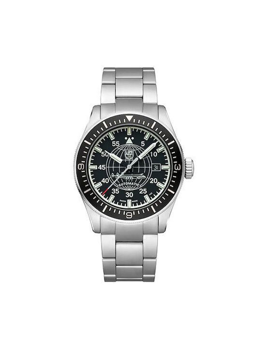 Luminox Constellation 9600 Watch Automatic with Silver Metal Bracelet