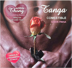 Hotflowers Ερωτικό Βρώσιμο Δώρο Wafer Thong And 2 Nipple Pads Strawberry Flavor Hotflowers Ερωτικό Βρώσιμο Δώρο Wafer Thong And 2 Nipple Pads Strawberry Flavor