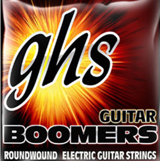 GHS Strings Boomer Set Corzi Pentru Chitară Electrică Oțel Plăcat Cu Nichel 10 - 46
