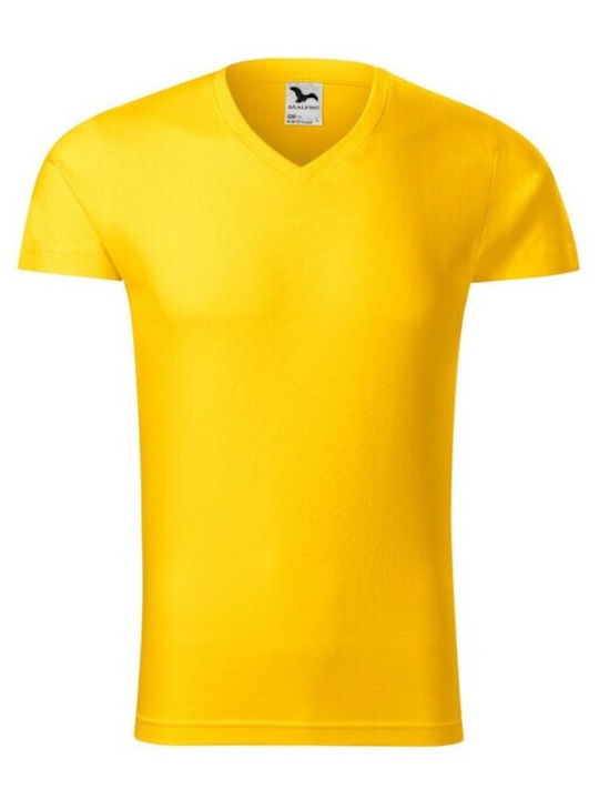 Malfini Men's Short Sleeve Promotional T-Shirt Yellow