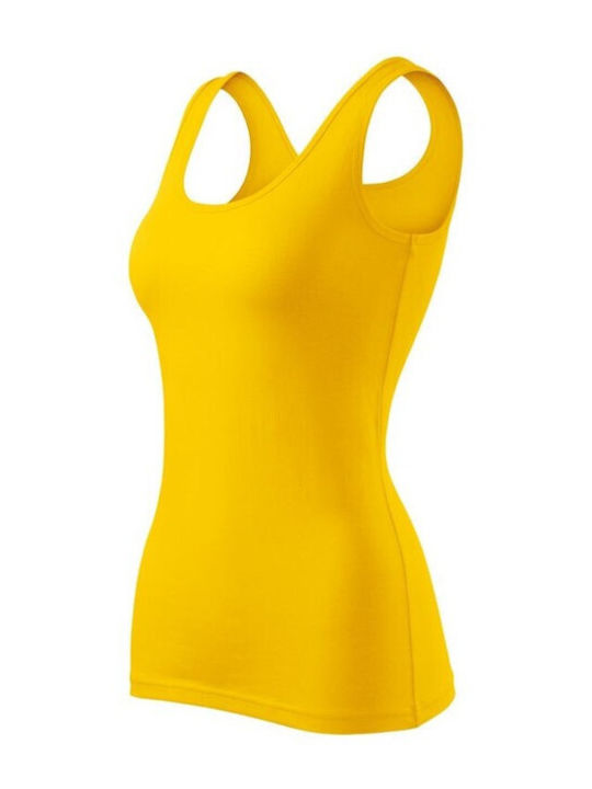 Malfini Women's Sleeveless Promotional Blouse Yellow 136-04