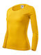 Malfini Women's Long Sleeve Promotional Blouse Yellow