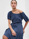 GAP Summer Mini Dress Blue