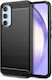 Techsuit Carbon Back Cover Σιλικόνης Μαύρο (Galaxy A54)