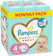 Pampers Premium Care Πάνες με Αυτοκόλλητο No. 4 για 9-14kg 174τμχ