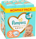 Pampers Klebeband-Windeln Premium Care Premium Care Nr. 3 für 6-10 kgkg 200Stück