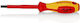 Knipex Κατσαβίδι Ηλεκτρολόγου VDE 1000V Allen 6x212mm