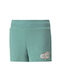 Puma Sportliche Kinder Shorts/Bermudas Essentials Türkis