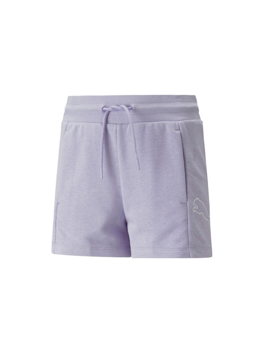 Puma Sportliche Kinder Shorts/Bermudas Power Lila