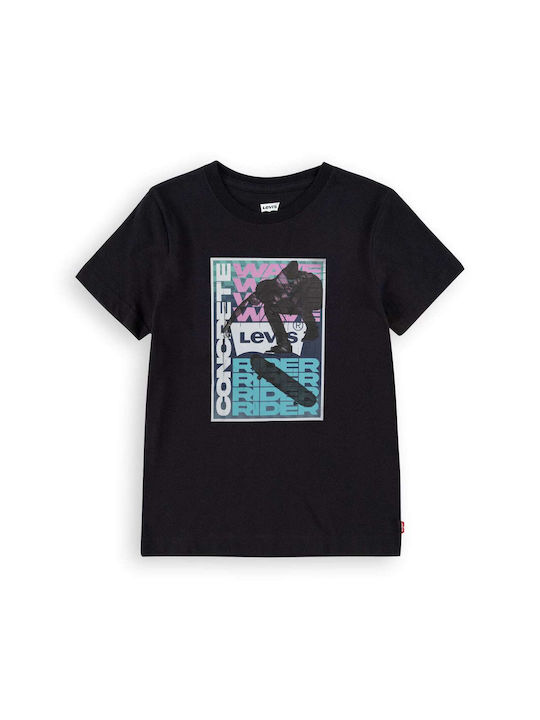 Levi's Kinder-T-Shirt Schwarz