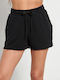 BodyTalk 1231-909605 Women's Sporty Shorts Black