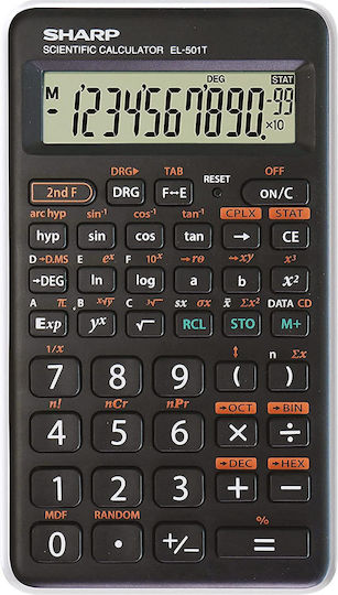 Sharp Calculator Scientific in Black Color 1pcs