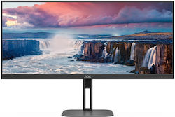 AOC U34V5C Ultrawide VA Monitor 34" QHD 3440x1440 με Χρόνο Απόκρισης 4ms GTG