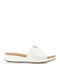 Women's Synthetic Leather Platform Shoes White