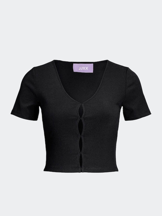 Jack & Jones Women's Summer Crop Top Cotton Sho...
