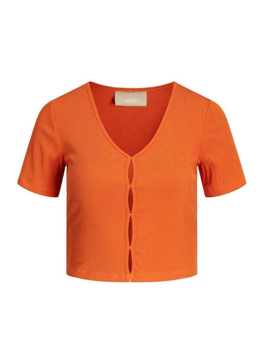 Jack & Jones Women's Summer Crop Top Cotton Sho...