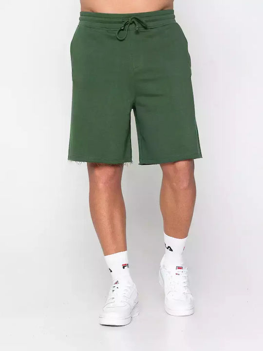 FILA Erik Αθλητική Ανδρική Βερμούδα Green Forest