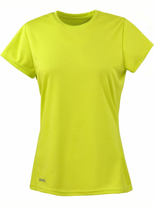 Result Damen Sport T-Shirt Grün