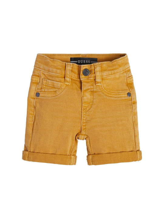 Guess Kinder Shorts/Bermudas Denim Gelb