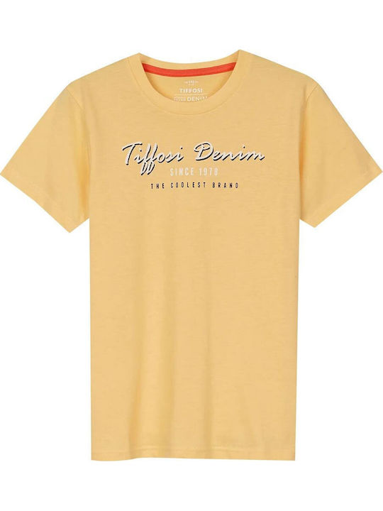 Tiffosi Παιδικό T-shirt Κίτρινο