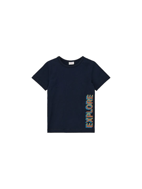 S.Oliver Παιδικό T-shirt Navy Μπλε