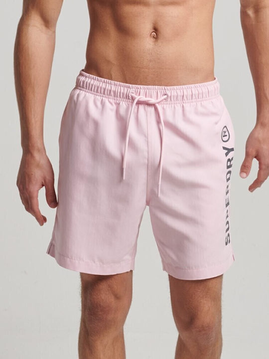 Superdry Men's Swimwear Shorts Pink