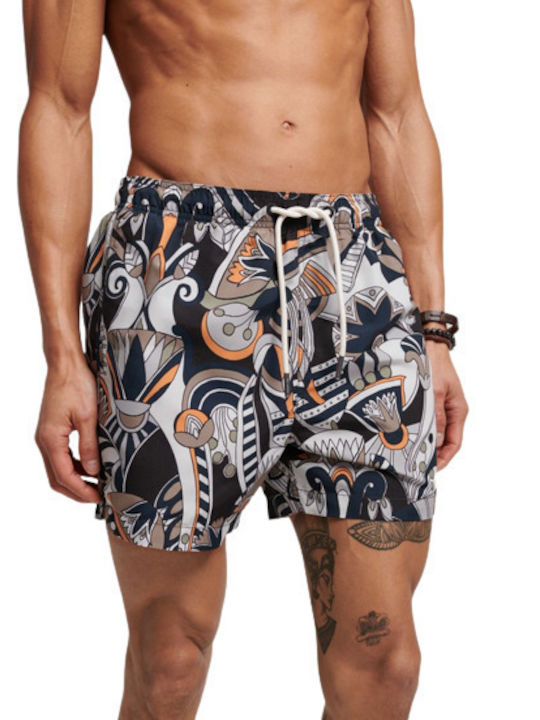 Superdry Men's Swimwear Shorts Multicolour with Patterns M3010211A