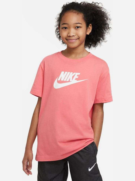 Nike Kinder-T-Shirt Orange FUTURA