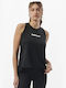 Body Action Feminină Sportivă Bluză Fără mâneci Neagră
