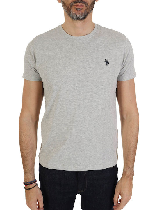 U.S. Polo Assn. Men's T-Shirt with Logo Gray